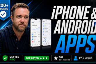 build android, iphone and apps