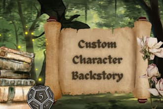 write a backstory for your dnd character