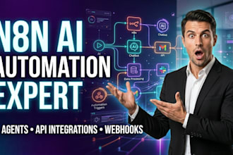 build n8n ai agent, n8n automation, n8n workflow and ai workflow automation