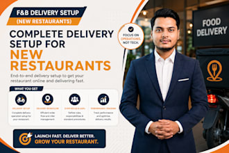 setup delivery operations and sops for new restaurants