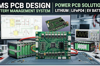 design bms pcb, battery management system and power pcb solutions