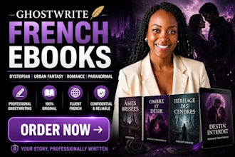 ghostwrite french dystopian ebook urban fantasy romance ebook  paranormal