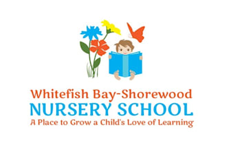 design classic shore wood nursery school logo