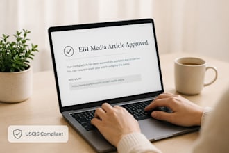 publish eb1 media article for eb1a eb2 niw uscis petition