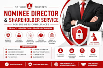 be your trusted nominee director and shareholder service for business compliance