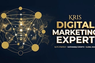 be your professional digital marketing expert and growth manager