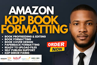 kdp book formatting, kindle formatting, book layout design, paperback formatting