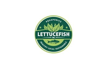 create consulting classic logo for lettuce fish