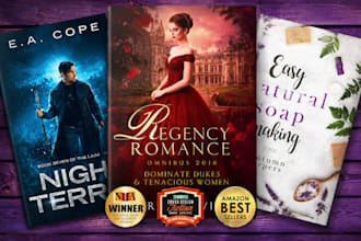 do book cover design, ebook cover design, kindle cover design for amazon KDP