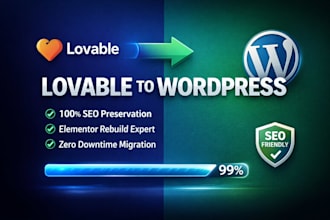 convert lovable website to wordpress elementor lovable ai lovable to wordpress