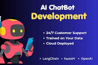 build ai chatbot for business website with 24 7 support