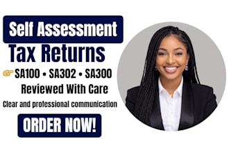 prepare and review sa100 sa302 sa300 sa500 sa600 sa900 tax returns