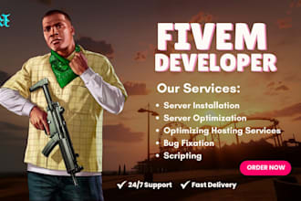 fix lag, optimize scripts, and secure your fivem server