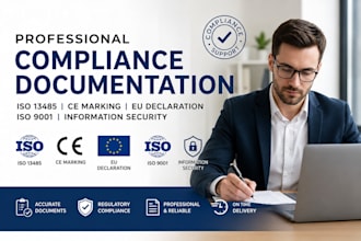 provide fda compliance, iso 13485, iso 9001, ce marking and eu declaration