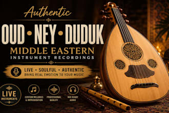 record persian or middle eastern instrument like new duda oud for you
