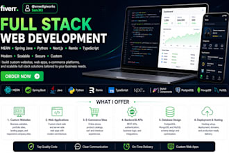 build custom business web apps, admin dashboards, and automation portals