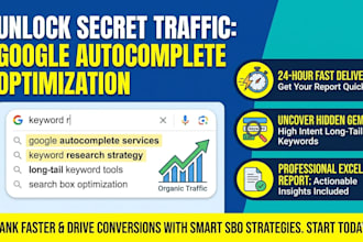 do google autocomplete keyword research and optimize