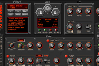 develop a custom vst3 audio plugin using juce, virtual instrument, au, aax