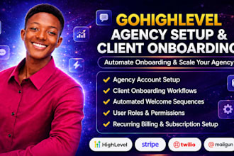 setup gohighlevel saas mode white label CRM and agency automation