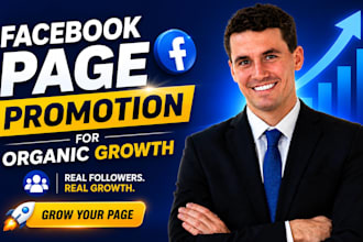 do facebook page promotion and marketing for organic followers growth