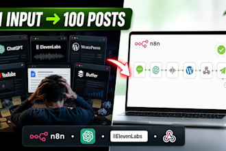 automate your ai content with n8n openai and elevenlabs