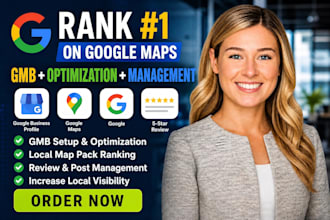 setup google my business profile and listing, gmb optimization, gmb ranking