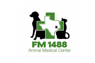create memorable logo for fm 1488 animal medical center