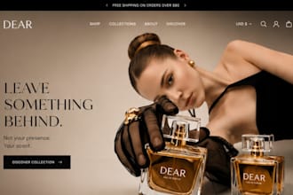 design perfume shopify store oud parfum cologne store fragrance perfume website