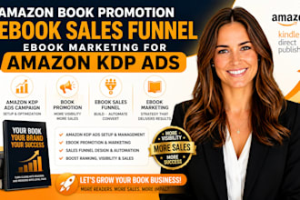 do ebook promotion, ebook marketing, amazon KDP ads and kindle marketing