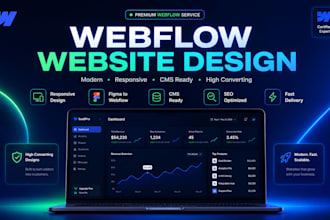 create a professional webflow website for your business