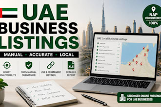 build uae local business listings with manual citations to rank your business