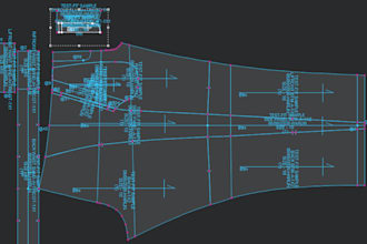 do garments pattern making and grading in optitex
