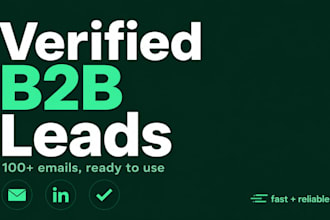 generate verified b2b leads with emails