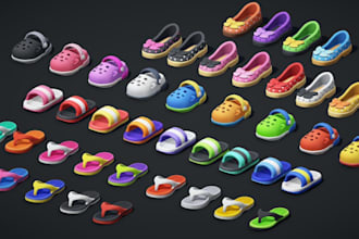 design custom 3d shoe realistic footwear render modeling 3d shoe design outsole