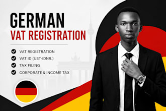 do german vat registration germany tax filing corporate tax income taxt vat id