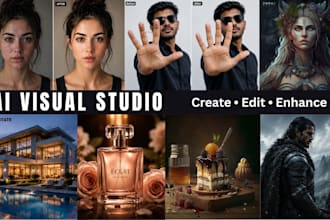 create midjourney ai art and product mockups