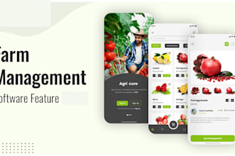 develop erp farm inventory management system, farm activity tracking web, app