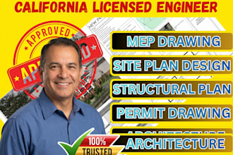 licensed architect, california licensed engineer, wa ga florida license engineer