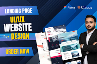 design saas landing page and website uiux in figma
