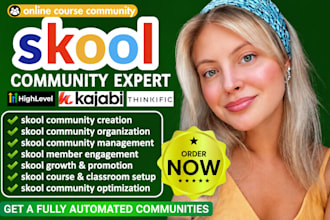 setup, manage, and promote your coaching skool community