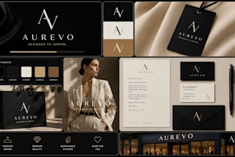design startup business logo brand identity branding kit