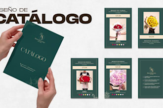 diseño de catálogo, brochures, presentaciones y flyers