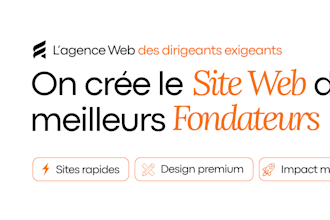 designer votre site web premium et landing page sur figma