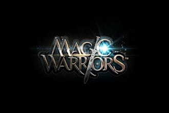 design unique magic warriors logo