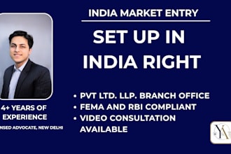 advise on company registration and business setup in india for foreign founders