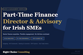 provides finance leadership and management consulting