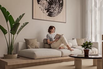 do photorealistic 3d interior design and rendering