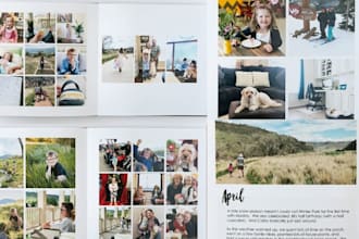 design school yearbook tribute book memory book graduation book digita scrapbook