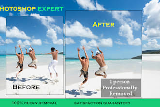 add or remove people or objects from photos using photoshop