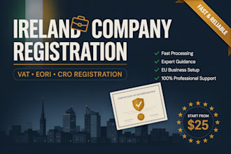 register your ireland company and vat number fast